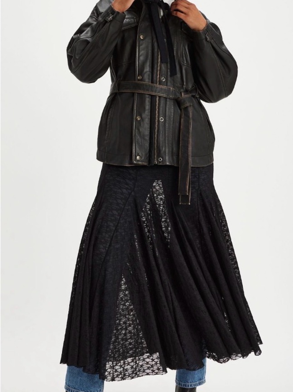 NWT Free People Kiss Kiss Maxi Slip Skirt
